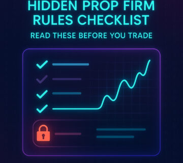 Hidden prop firm rules checklist graphic – OrbitPips