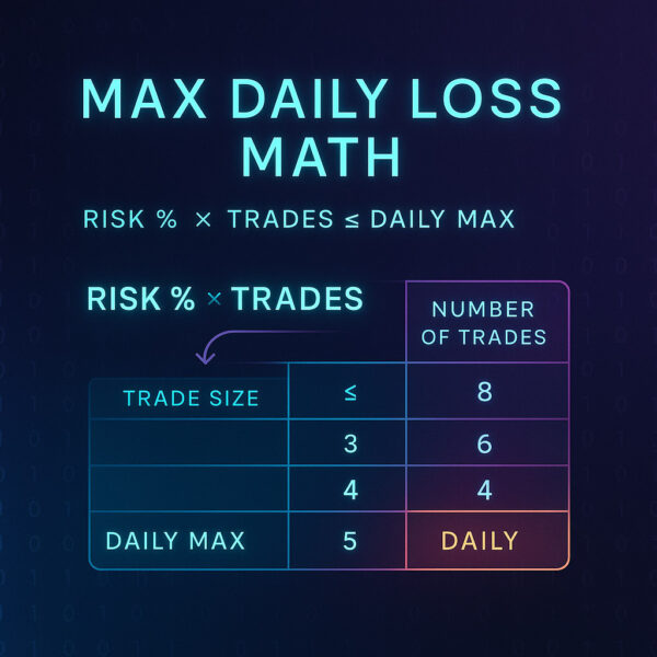 Max daily loss math trade count table – OrbitPips