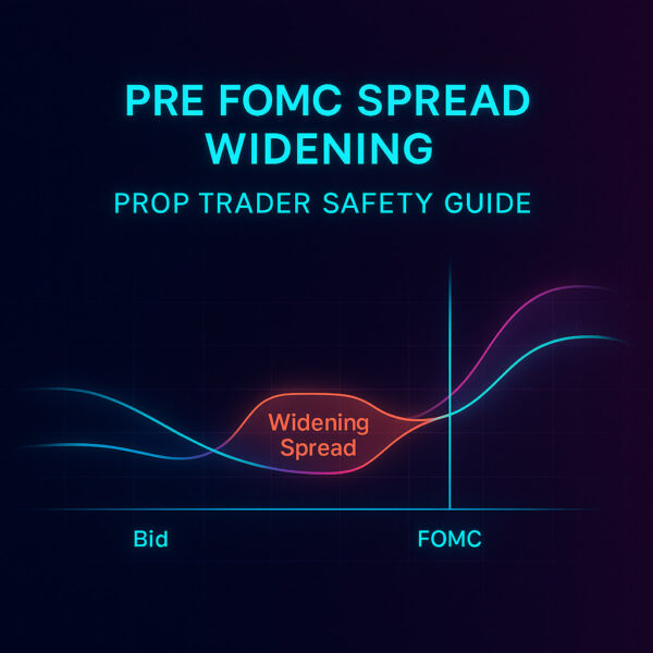 Pre FOMC spread widening timeline and prop-firm limits – OrbitPips