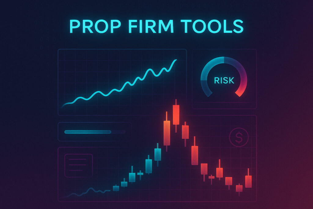 Prop-firm compliant trading indicators & tools for drawdown limits – OrbitPips example chart