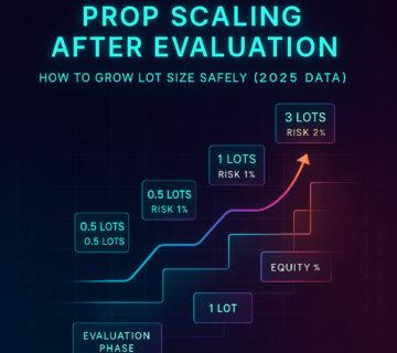Prop scaling after evaluation three-tier lot ladder – OrbitPips